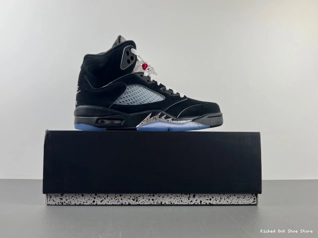 Kick Theory Metallic Black Jordan HF3975-001 5 Reimagined Air 0809